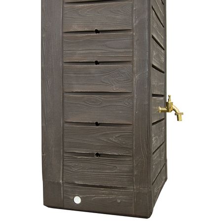 Regentonne Norway braun 230 Liter Verstrebungen