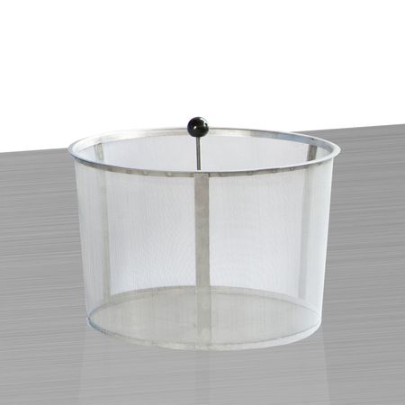 Zisternen Filterkorb Edelstahl Ø 30,5 cm Maschenweite 0,55 mm