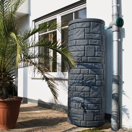 Regentonne anthrazit ARCADO 360 liter