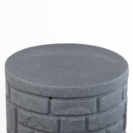 Regentonne Arcado anthrazit 360 Liter Deckel