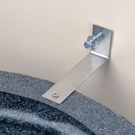 Regentonne Arcado anthrazit 360 Liter Wandhalterung 