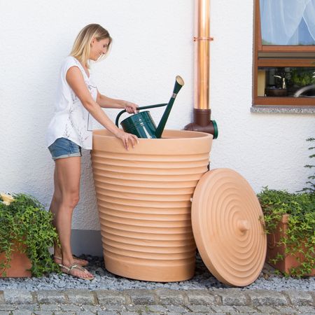 Regentonne terracotta TRENTINO 275 liter