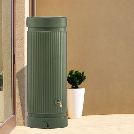Regentonne Regensäule ATHEN grün 300 liter