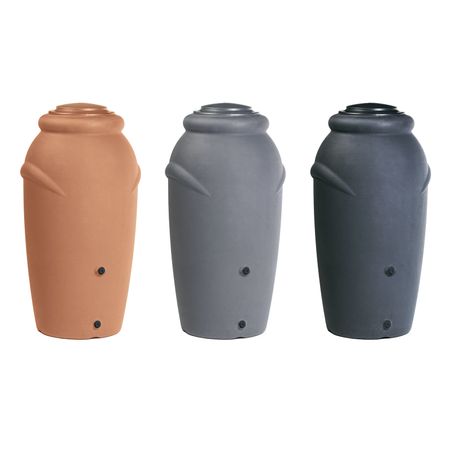 Regentonne Amphore Bologna anthrazit 210 Liter Farben