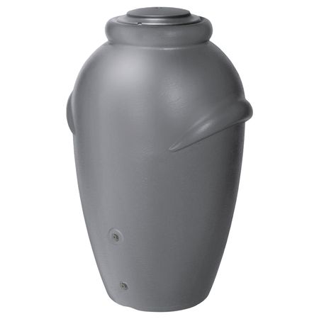 Regentonne Amphore Bologna grau 360 Liter ohne Zubehör freigestellt
