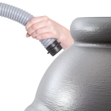 Regentonne Amphore Bologna grau 360 Liter Anschluss
