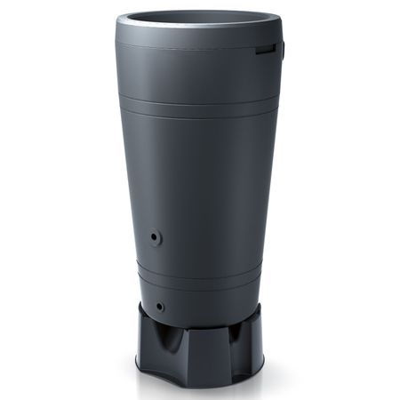 Regentonne Ravenna anthrazit 230 Liter Sockel