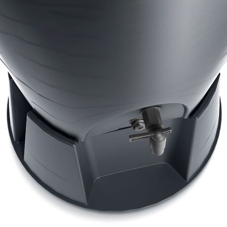 Regentonne Peruno anthrazit 260 Liter inkl. Sockel Funktion 
