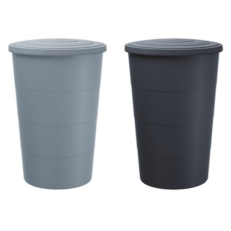 Regentonne Florenz grau 160 Liter Farben