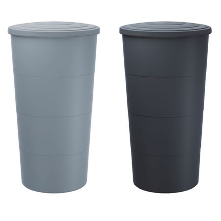 Regentonne Florenz anthrazit 200 Liter Farben