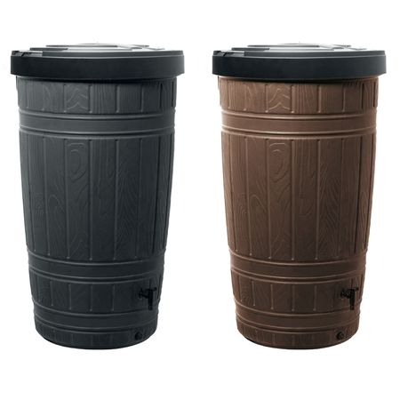 Regentonne Azuro braun 265 Liter Farben