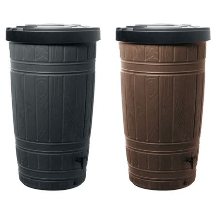 Regentonne Azuro schwarz 265 Liter Farben