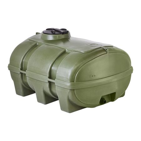 Löschwasser Fass 1000 Liter grün mit Schwallschutz