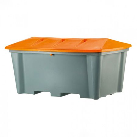 Streugutbehälter 200 Liter orange-grau