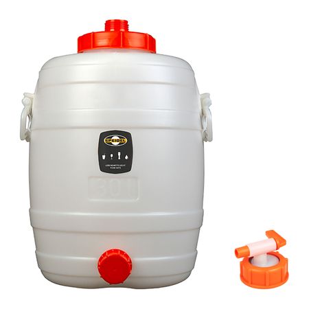 Mostfass rund 30 Ltr. mit Auslaufhahn