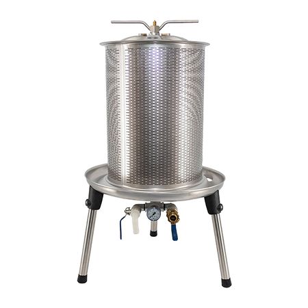 Obstpresse Hydropresse Edelstahl 40L