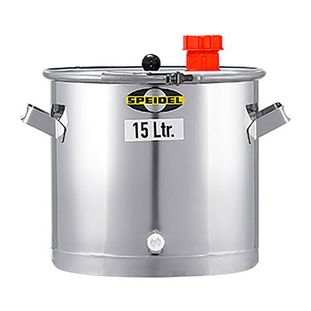 Gärbehälter Edelstahl 280 mm D, 15 ltr.