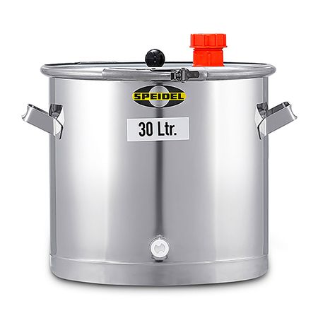 Gärbehälter Edelstahl 350 mm D, 30 ltr.