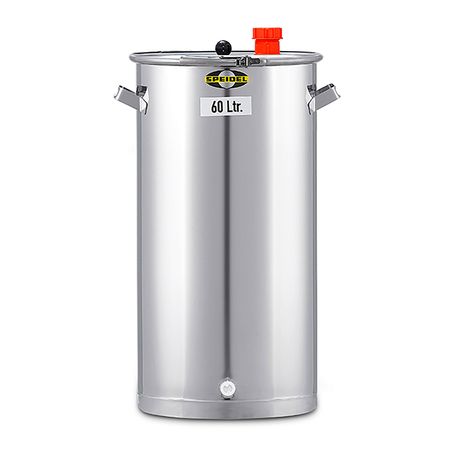 Gärbehälter Edelstahl 350 mm D, 60 ltr.