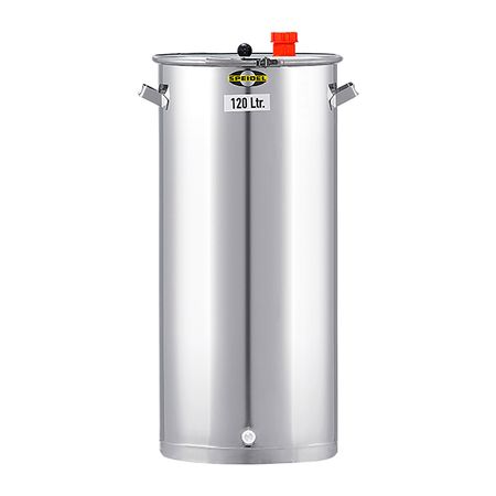 Gärbehälter Edelstahl 440 mm D, 120 ltr.