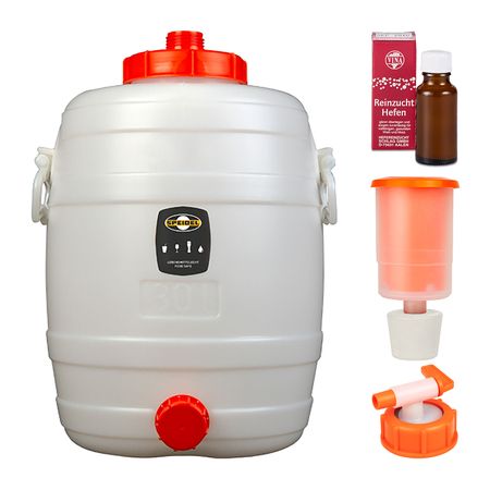 Mostfass Einsteiger Komplett Set rund 30 ltr.