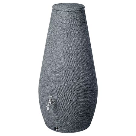 Regentonne grau GOCCIA 200 Liter freigestellt