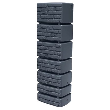 Regentonne eckig COLONNA 350 Liter anthrazit inkl. Hahn
