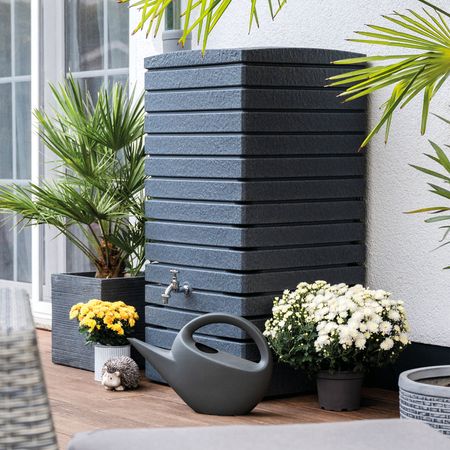 Florantia Regentonne Quadrum anthrazit 320 Liter Anwendung