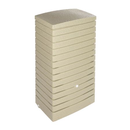 Florantia Regentonne Catania sandstein 210 Liter Seite oben