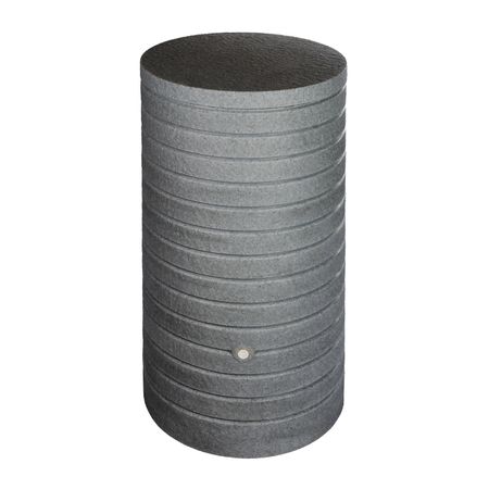 Florantia Regentonne Aversa grau 270 Liter Frontal oben