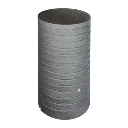 Florantia Regentonne Aversa grau 270 Liter Seite oben 