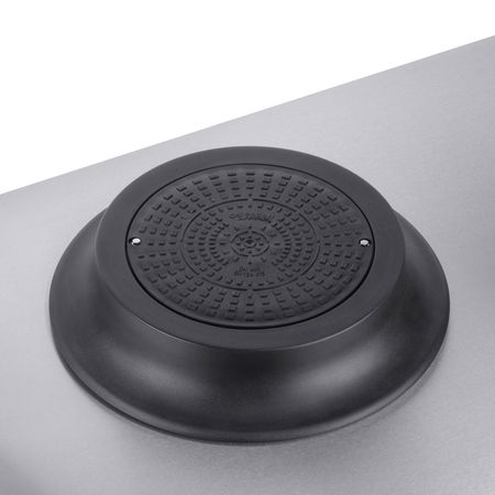 Deckel befahrbar mit Adapterring für Teleskopverlängerung