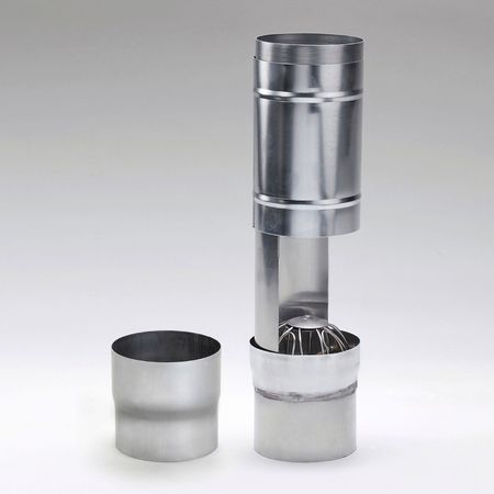 Laubsammler Fallrohrfilter Zink mit Sieb DN 80 - 120