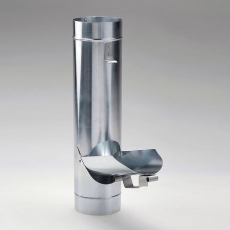 Regenrohrklappe Zink DN 60 - 120