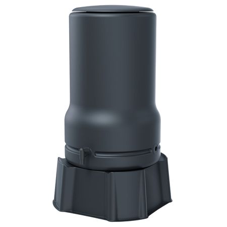 Regentonne Basic anthrazit 110 Liter ohne Zubehör freigestellt