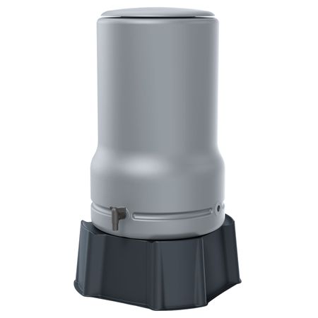 Regentonne Basic grau 200 Liter ohne Zubehör freigestellt
