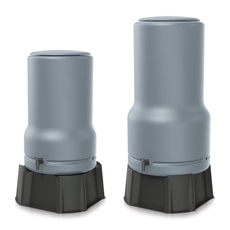 Regentonne Basic grau 200 Liter Größen