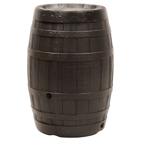 Regentonne Bordeaux braun 250 Liter ohne Zubehör freigestellt