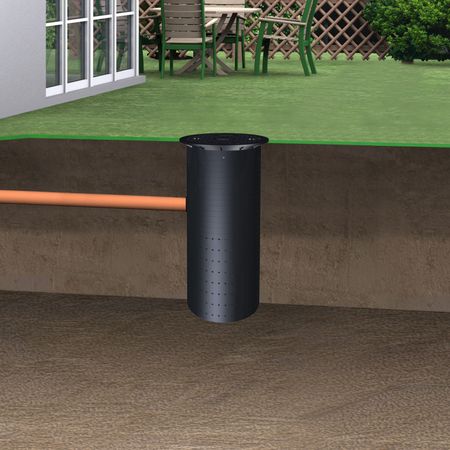 Versickerungsschacht 500 Liter Einbau