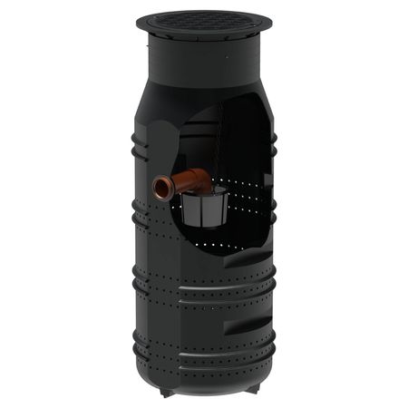 Versickerungsschacht 950 Liter mit Korbfilter