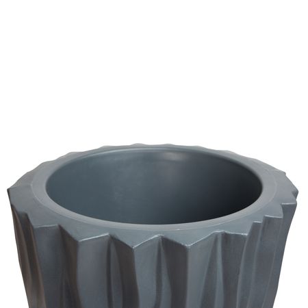 Regentonne anthrazit ALANA 160 Liter Pflanzschale