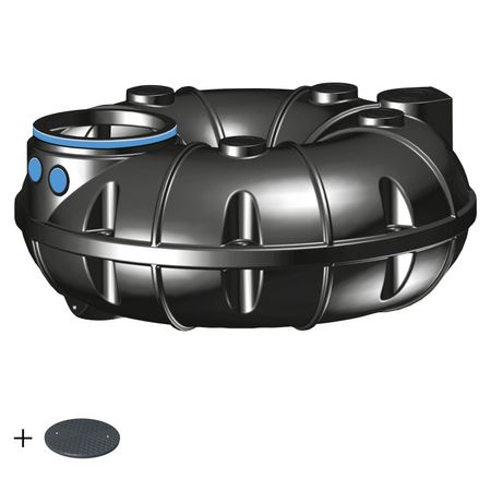 Kunststoffzisterne NEO 1500 Liter BASIC inkl. Deckel TopCover