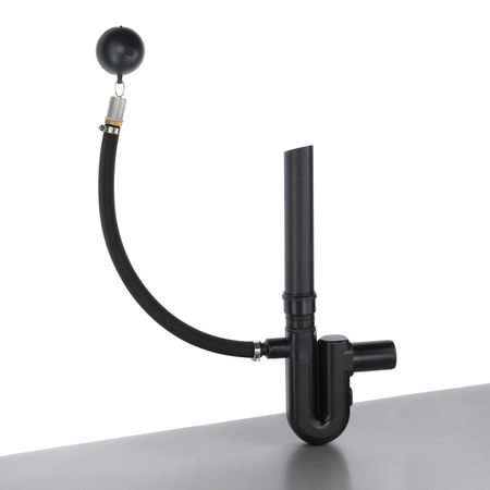 Retentionsdrossel 2" mit Notüberlauf u. Siphon 0,66 - 1,64 l/s