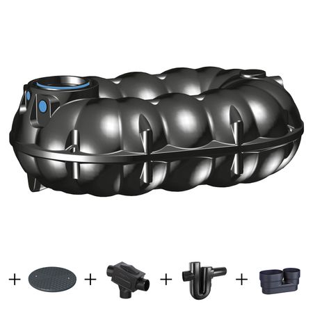 Kunststoffzisterne NEO 5000 Liter - PROFI - Komplettanlage
