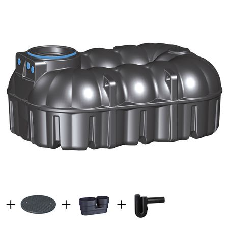 Kunststoffzisterne NEO 7100 Liter STANDARD mit Zubehör