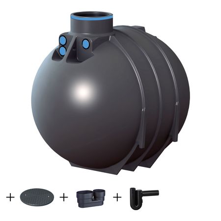 Erdtank 5200 Liter STANDARD inkl. Zubehör