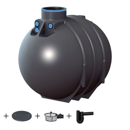 Erdtank 5200 Liter ECO inkl. Deckel und Zubehör
