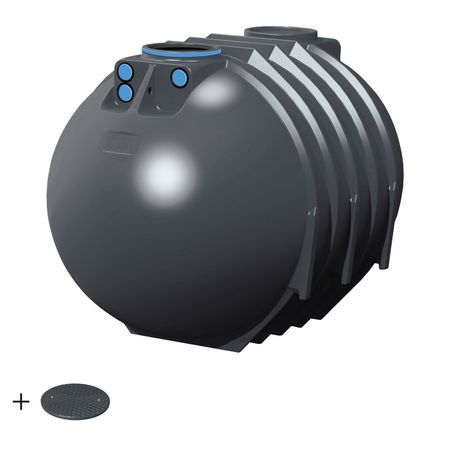Erdtank 10000 Liter BASIC inkl. Deckel TopCover