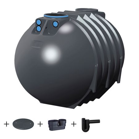 Erdtank 10000 Liter STANDARD inkl. Zubehör