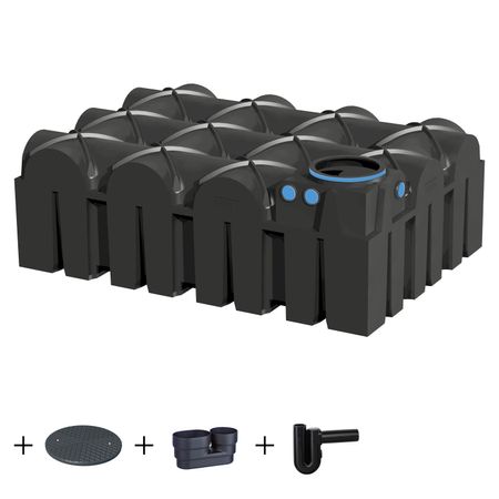 Flachtank 7500 Liter STANDARD inkl. Zubehör